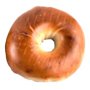 1 bagel (43 g) Bagel Flats - Plain