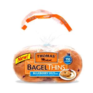 1 bagel (46 g) Bagel Thins - Blueberry