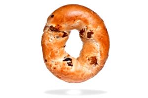 1 bagel (46 g) Cinnamon Raisin Bagel