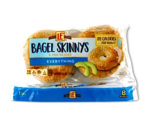 1 bagel (46 g) Skinny Bagel Everything