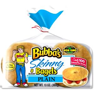 1 bagel (46 g) Thin Sliced Bagels