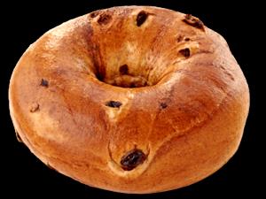 1 bagel (57 g) Raisin Bagel