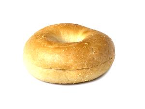 1 bagel (57 g) White Whole Grain Bagel