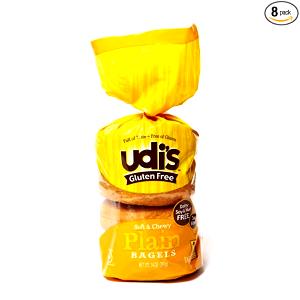 1 bagel (79 g) Gluten Free Plain Bagel