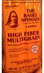 1 bagel (85 g) High Fiber Multigrain Bagel
