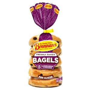 1 bagel (90 g) Cinnamon Raisin Bagel