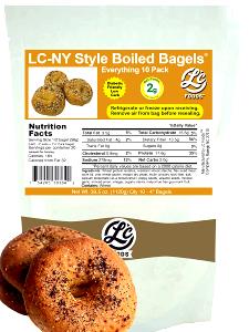 1 bagel (91 g) Everything Bagel