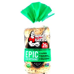 1 bagel (95 g) Epic Everything Bagel