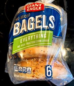 1 bagel (95 g) Everything Bagels