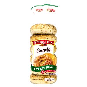 1 bagel (99 g) Everything Bagels