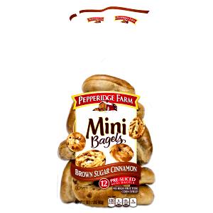 1 Bagel Brown Sugar Cinnamon Bagel, Mini