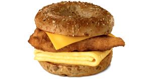 1 bagel Chicken, Egg & Cheese Bagel