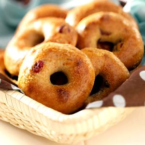 1 Bagel Cranberry Orange Bagel