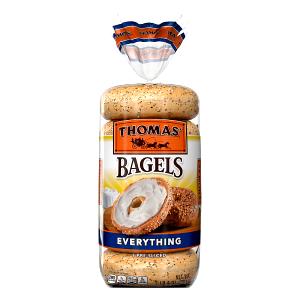 1 Bagel Everything Bagels