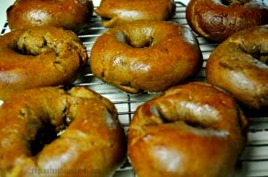 1 bagel Gingerbread Bagel