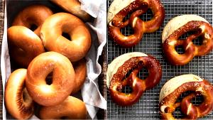 1 bagel Pretzel Bagel