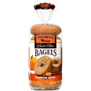 1 bagel Pumpkin Pie Bagel