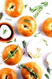 1 Bagel Rosemary Olive Oil Bagel