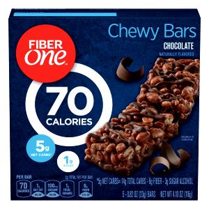 1 bar (0.8 oz) Fiber & Chocolate Chewy Bar