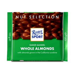1 bar (100 g) Milk Chocolate with Whole Almonds