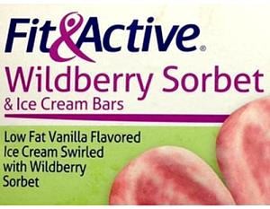 1 bar (102 g) Wildberry Sorbet & Ice Cream Bars