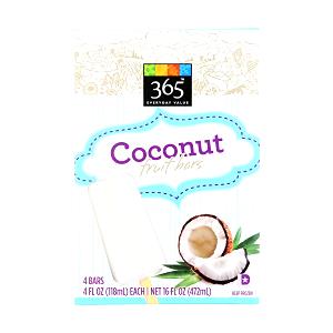 1 bar (118 ml) Coconut Fruit Bars