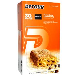 1 bar (120 g) Oatmeal Whey Protein Bar - Peanut Butter Chocolate Chip (Large)