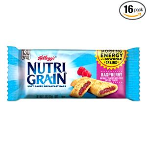 1 bar (1.3 oz) Multigrain Cereal Bars - Raspberry