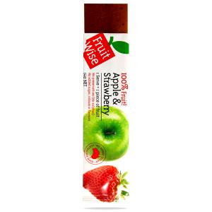 1 bar (14 g) Organic Fruit Wrap - Apple Strawberry