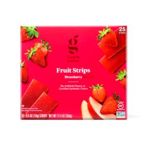 1 bar (14 g) Organic Strawberry Fruit Strips
