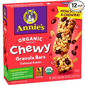 1 Bar (1.5 Oz) Soft Raisin Granola Bars