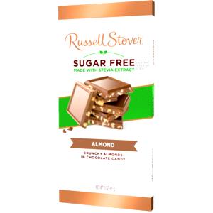1 bar (1.5 oz) Sugar Free Chocolate with Almonds