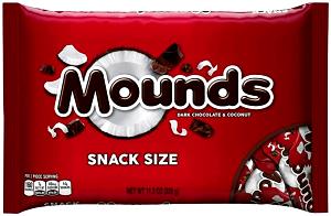 1 bar (17 g) Mounds (Fun Size)