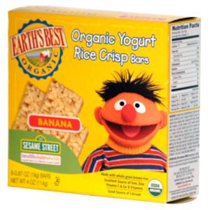 1 bar (19 g) Organic Yogurt Rice Crisp Bar