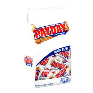 1 bar (19 g) Payday (Snack Size)