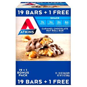 1 Bar (1.9 Oz) Fudge or Nougat Caramel and Nuts Nut Roll