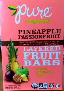 1 bar (20 g) 100% All Fruit Passion Fruit Bar