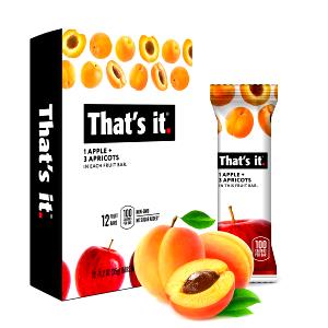 1 bar (20 g) Fiberful Dried Fruit Bar - Apricot