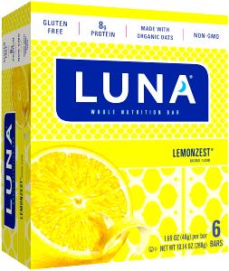 1 bar (20 g) Mini Luna Bar - Lemon Zest