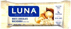 1 bar (20 g) Mini Luna Bar - White Chocolate Macadamia