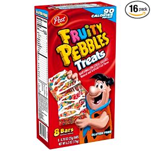 1 bar (22 g) Fruity Pebbles Treats