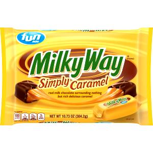 1 bar (22 g) Milky Way Simply Caramel Bar (Fun Size)