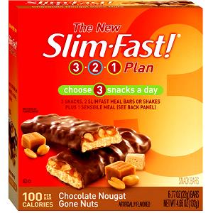 1 bar (22 g) Snack Bars - Chocolate Nougat Gone Nuts