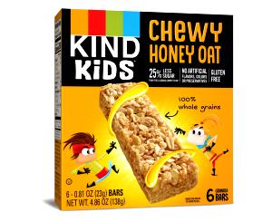 1 bar (23 g) Kids Chewy Honey Oat