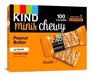 1 bar (23 g) Minis Chewy Peanut Butter