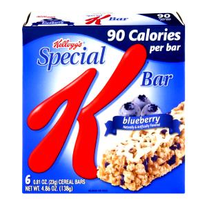 1 bar (23 g) Special K Cereal Bars - Blueberry