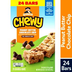 1 bar (24 g) Chewy Peanut Butter Chocolate Chip Granola Bars