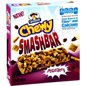 1 bar (24 g) Chewy Smashbar - Pretzel Berry