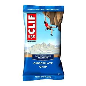 1 bar (2.4 oz) Chocolate Chip Energy Bar