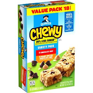 1 bar (25 g) Curves Chewy Granola Bar